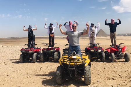 Quad Bike Adventure at Giza Pyramid